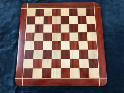 COMBO of Staunton Bud Rosewood Chess pieces Set with Chess board 21"- CYRUS Luxury Chess set 4.5" - Heavy Weighted 2 Extra queens- 4Q