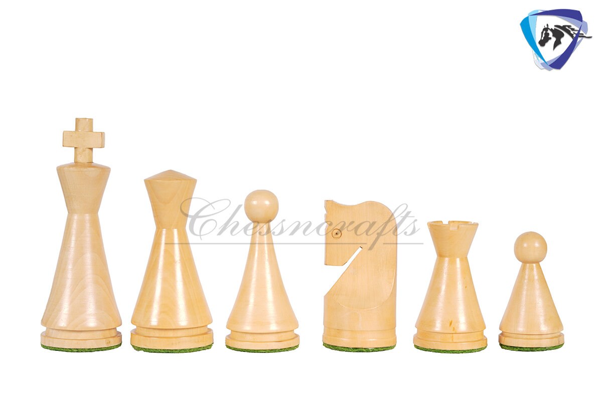 19th Century Russian Soviet Reproduced classic series Chess pieces 4" in Golden Rosewood & boxwood/ 50mm Borderless Chess Board set Combo.