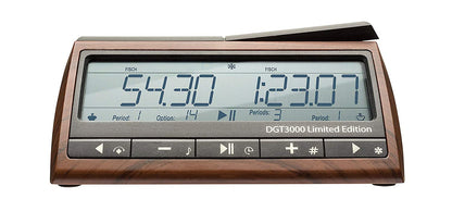 DGT-3000 LIMITED EDITION DIGITAL CHESS CLOCK THE FIDE CHAMPIONSHIP CLOCK- WOOD COLOR