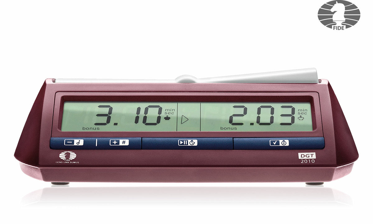 DGT 2010 Official FIDE Chess Clock The official chess clock of the International Chess Federation FIDE.