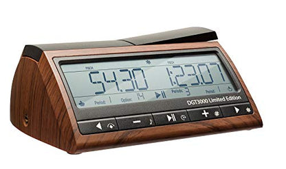 DGT-3000 LIMITED EDITION DIGITAL CHESS CLOCK THE FIDE CHAMPIONSHIP CLOCK- WOOD COLOR