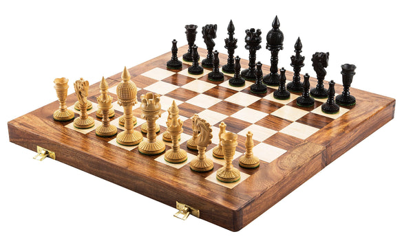 Wooden Chess pieces set - 4